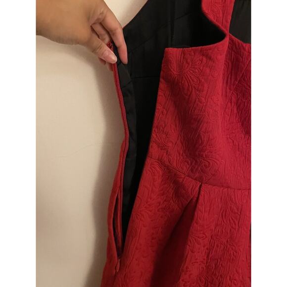 Anthropologie Red Sleeveless Dress - Picture 8 of 10